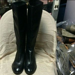 MICHAEL Michael Kors Hamilton Black Boots NEW